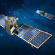 Artist’s conception of the twin Janus probes.